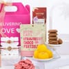 Shop Emerald Duo And Sweets Rakhi Hamper