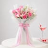 Enchanted Pink Lily and Rose Bouquet