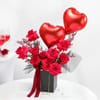 Endless Love 10 Red Rose Anniversary Floral Box