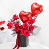 Gift Endless Love 10 Red Roses in Anniversary Floral Box