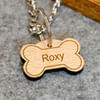 Buy Engraved Bone Shaped Pet Tag