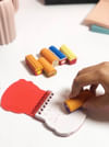 Buy Erasers - Food - Set Of 6
