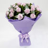 ETERNAL 20 PURPLE ROSES BOUQUET