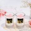 Eternal Love Personalized Anniversary Candle - Set Of 2