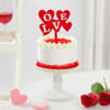 Shop Eternal Romance Bouquet And Red Velvet Cake Valentine Combo