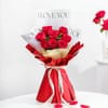 Ever After 8 Red Rose Anniversary Bouquet