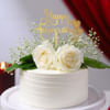 Gift Everlasting Elegance Red Velvet Anniversary Cake (750 Gm)
