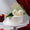 Buy Everlasting Elegance Red Velvet Anniversary Cake (750 Gm)