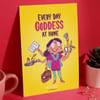 Buy Everyday Goddess Greeting Card For Mom