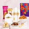 Evil Eye Bhaiya-Bhabhi with Kids Rakhi Gift Hamper