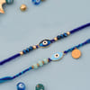 Evil Eye Meena Rakhi (Set of 2) Online