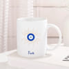 Gift Evil Eye Personalized Mug And Coaster Combo