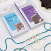 Evil Eye Rakhi Set Of 2 With Tempting Chocolates Online