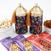 Gift Exotic Nuts And Nibbles Gourmet Gift Box