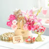 Exquisite Blooms And Treats Bhai Dooj Hamper Online