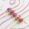 Gift Exquisite Stone Rakhi Set Of 5
