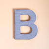 Fabric Letter - Blue Online