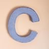 Fabric Letter - Blue Online