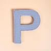 Fabric Letter - Blue Online