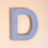 Fabric Letter - Blue Online