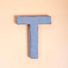 Fabric Letter - Blue Online