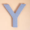 Fabric Letter - Blue Online