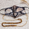Face Mask With Chain - Python - Single Piece Online