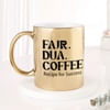 Fajr Dua Coffee Personalized Metallic Mug - Gold Online