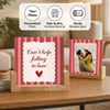 Gift Falling In Love Personalized Double Sided Frame