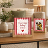 Falling In Love Personalized Double Sided Frame
