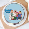 Buy Family Guy Cake (Half Kg)