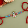 Gift Family Rakhi Set Of 3 With Dry Fruits