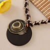 Gift Fashionable Pendant with Leather String