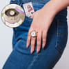 Fashionista Flair Rose Gold Finger Watch