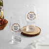 Gift Father's Day Cheers Beer Glass - Set of 2