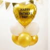 Buy Father's Day Golden Heart Balloon Stand