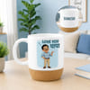 Father's Day Personalized Love You Papa Mug with Cork Base