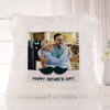Buy Father's Day Personalized Mustache LED Fur Cushion