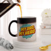 Shop Father's Day Personalized My Dad, My Hero Magic Mug
