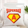 Gift Father's Day Personalized Super Dad Cushion
