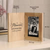 Gift Father's Day Personalized Wooden Photo Frame