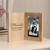 Father's Day Personalized Wooden Photo Frame