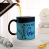 Father's Day Personalized You Are My Hero Magic Mug Online