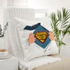 Gift Father's Day Super Dad Cushion