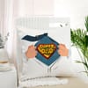 Father's Day Super Dad Cushion Online