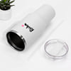 Shop Favourite Daughter Personalized White Steel Tumbler