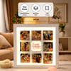 Gift Festive Family Moments Personalized LED Frame