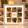 Festive Family Moments Personalized LED Frame