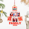 Festive Family Personalized Christmas Ornament Online