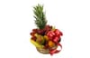 Festive Fresh Christmas Fruit Basket Gift